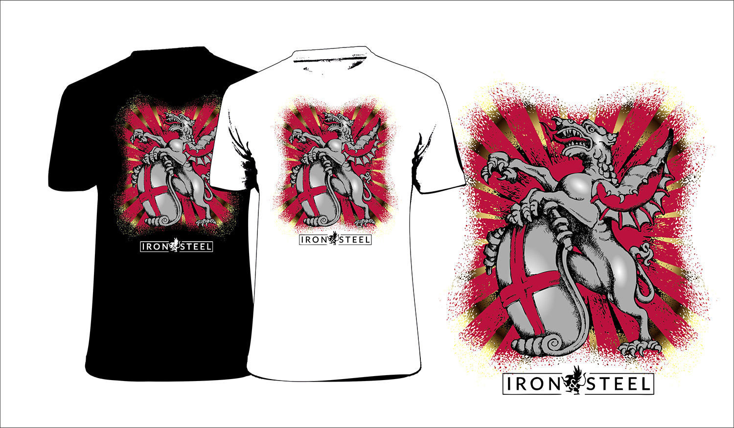T-Shirt-Design von truhelen für Iron and Steel clothing | Design #19245580