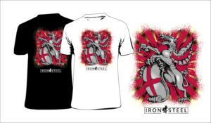 Design de T-shirt par truhelen pour Iron and Steel clothing | Design : #19245580