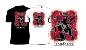 Design de T-shirt par truhelen pour Iron and Steel clothing | Design : #19245581