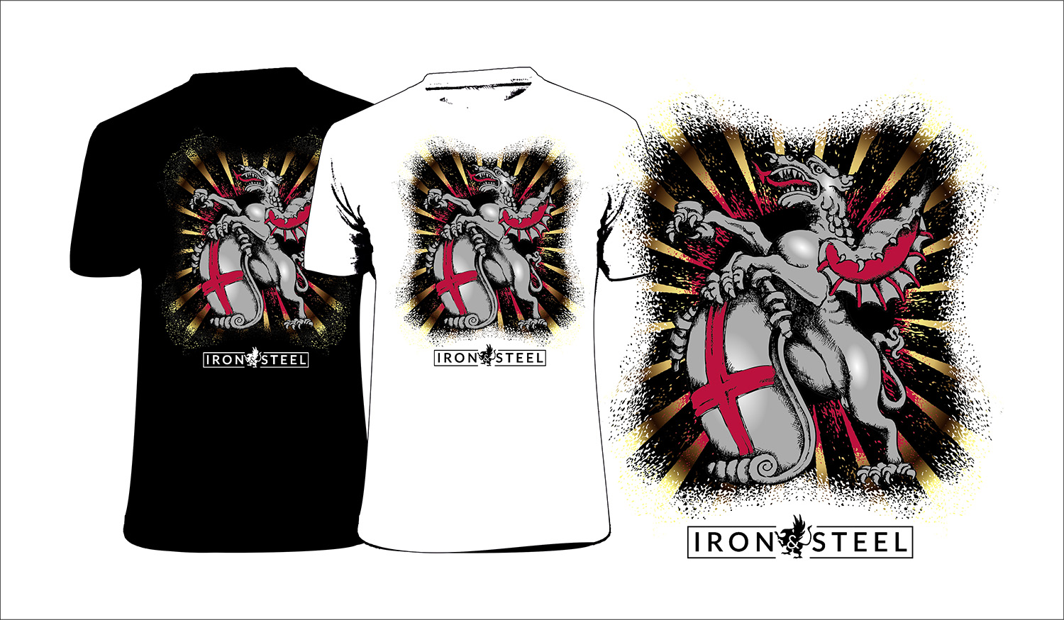 T-Shirt-Design von truhelen für Iron and Steel clothing | Design #19245582
