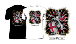Design de T-shirt par truhelen pour Iron and Steel clothing | Design : #19245582