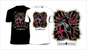 Design de T-shirt par truhelen pour Iron and Steel clothing | Design : #19245583