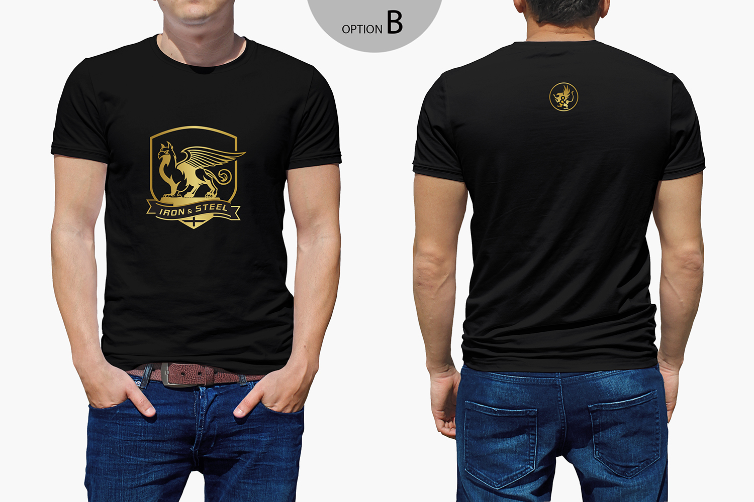 Diseño de Camiseta por typeo1978 para Iron and Steel clothing | Diseño #19263487