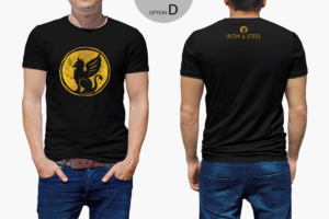 T-shirt Design by typeo1978 for Iron and Steel clothing | Design: #19265836