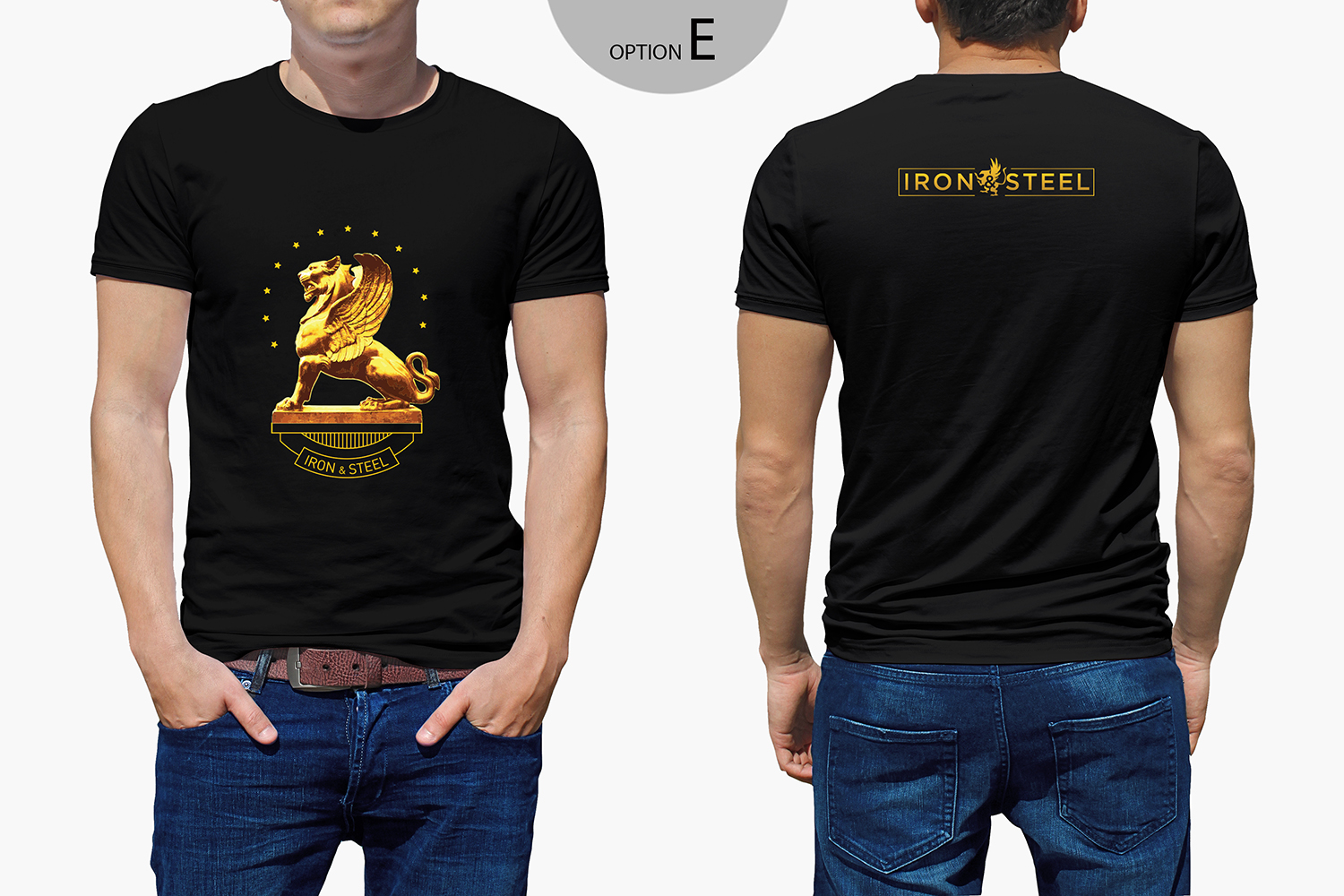 T-shirt Design by typeo1978 for Iron and Steel clothing | Design #19267065