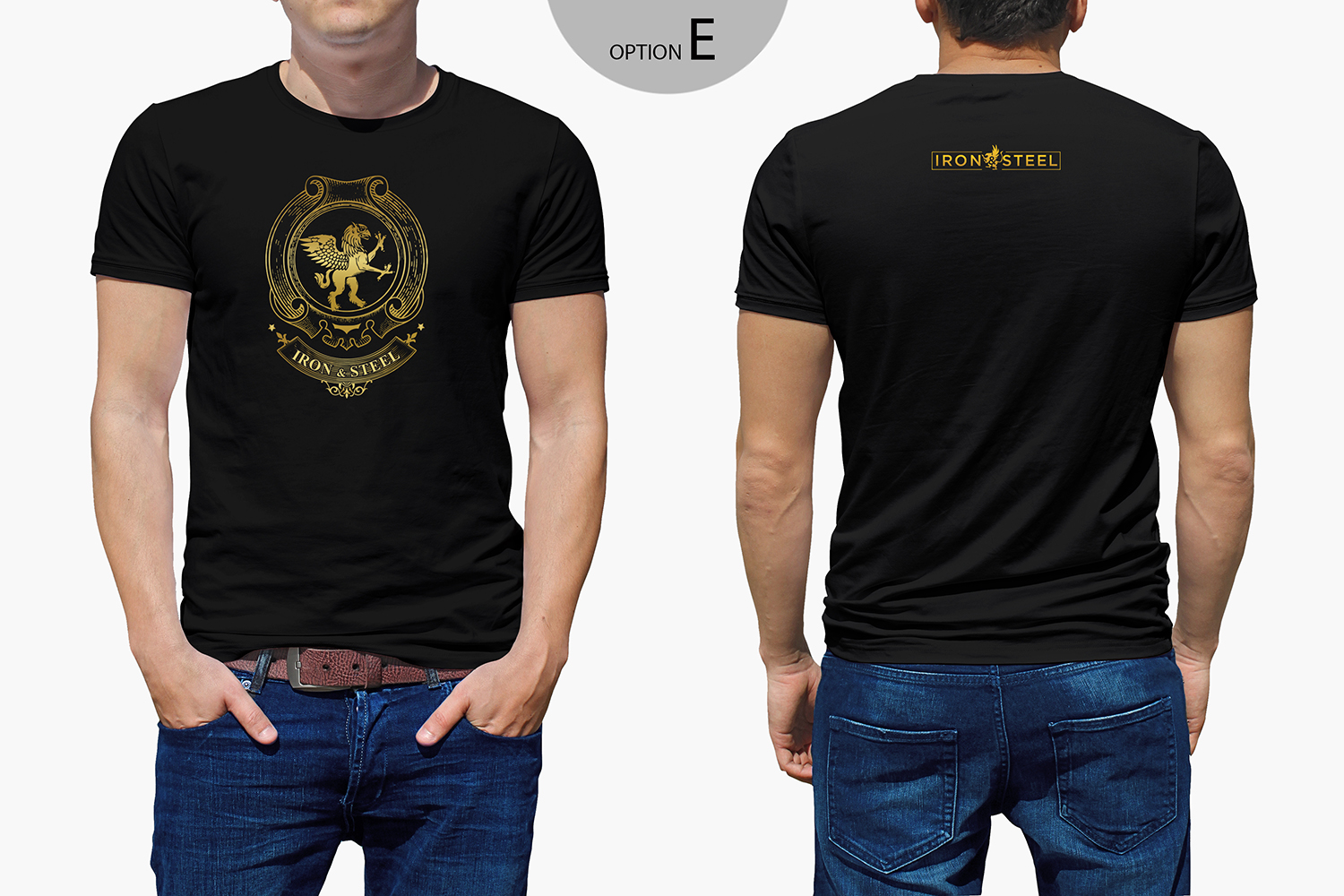 T-Shirt-Design von typeo1978 für Iron and Steel clothing | Design #19277270