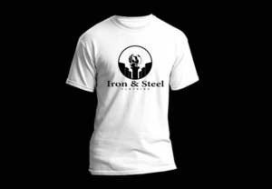 T-shirt Design by Anilkumar 3 for Iron and Steel clothing | Design: #19271560