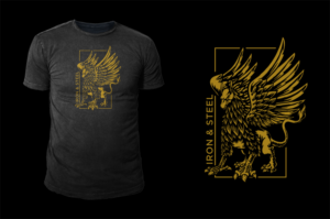 Design de T-shirt par D'Mono pour Iron and Steel clothing | Design : #19253707