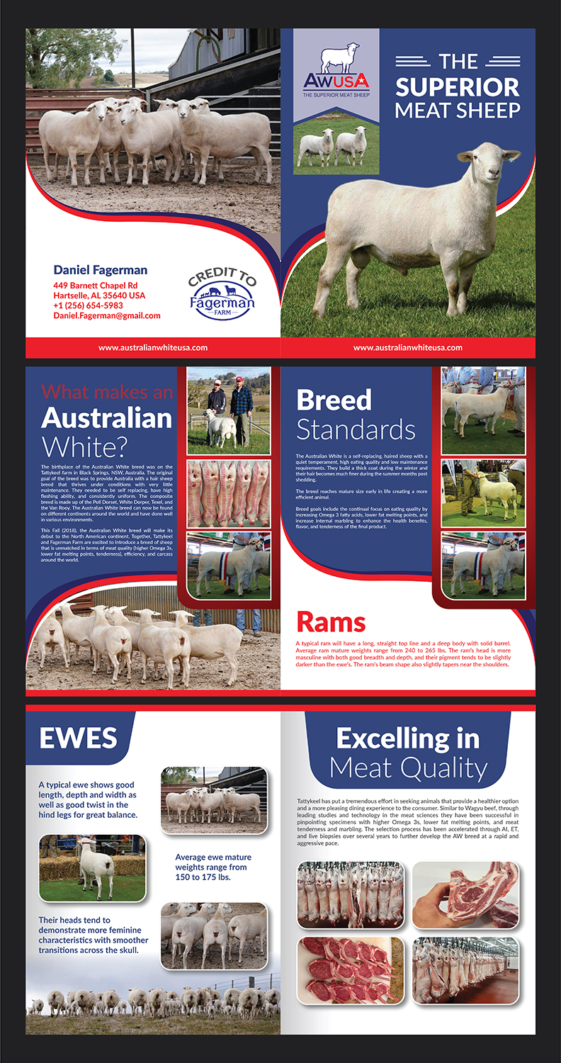 Design de Brochure par Deziners Zone pour Fagerman Farm | Design #19201364