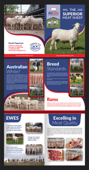 Diseño de Brochure por Deziners Zone para Fagerman Farm | Diseño: #19201364