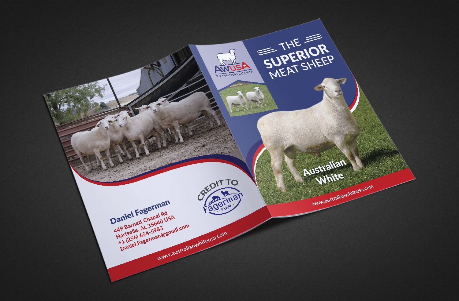 Design de Brochure par Deziners Zone pour Fagerman Farm | Design #19207092