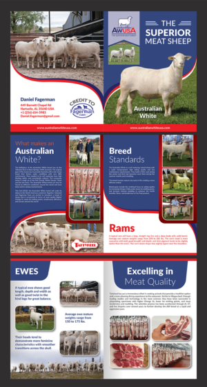 Diseño de Brochure por Deziners Zone para Fagerman Farm | Diseño: #19207095