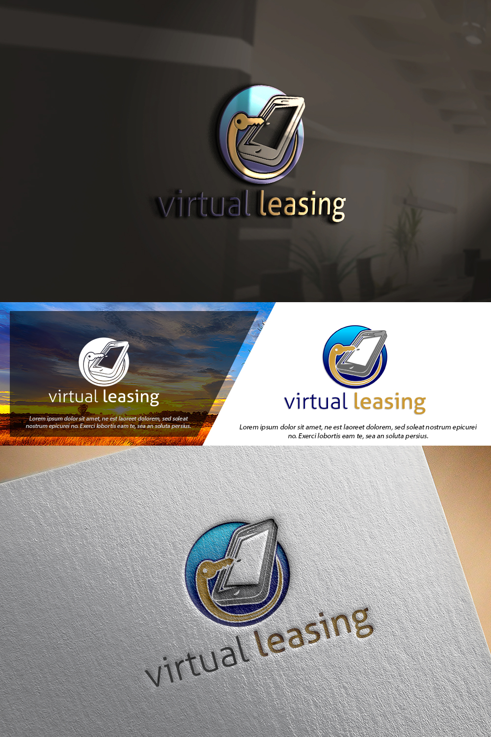 Logo Design by damian for virtual leasing | Design #19255522