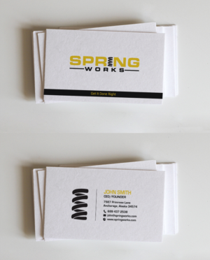 Schreibwaren-Design von chandrayaan.creative für Spring Works Inc | Design: #19196243