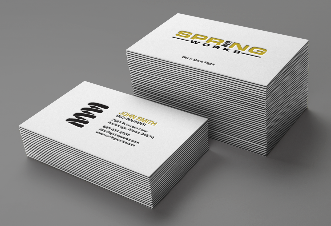 Stationery Design by chandrayaan.creative for Spring Works Inc | Design #19196247