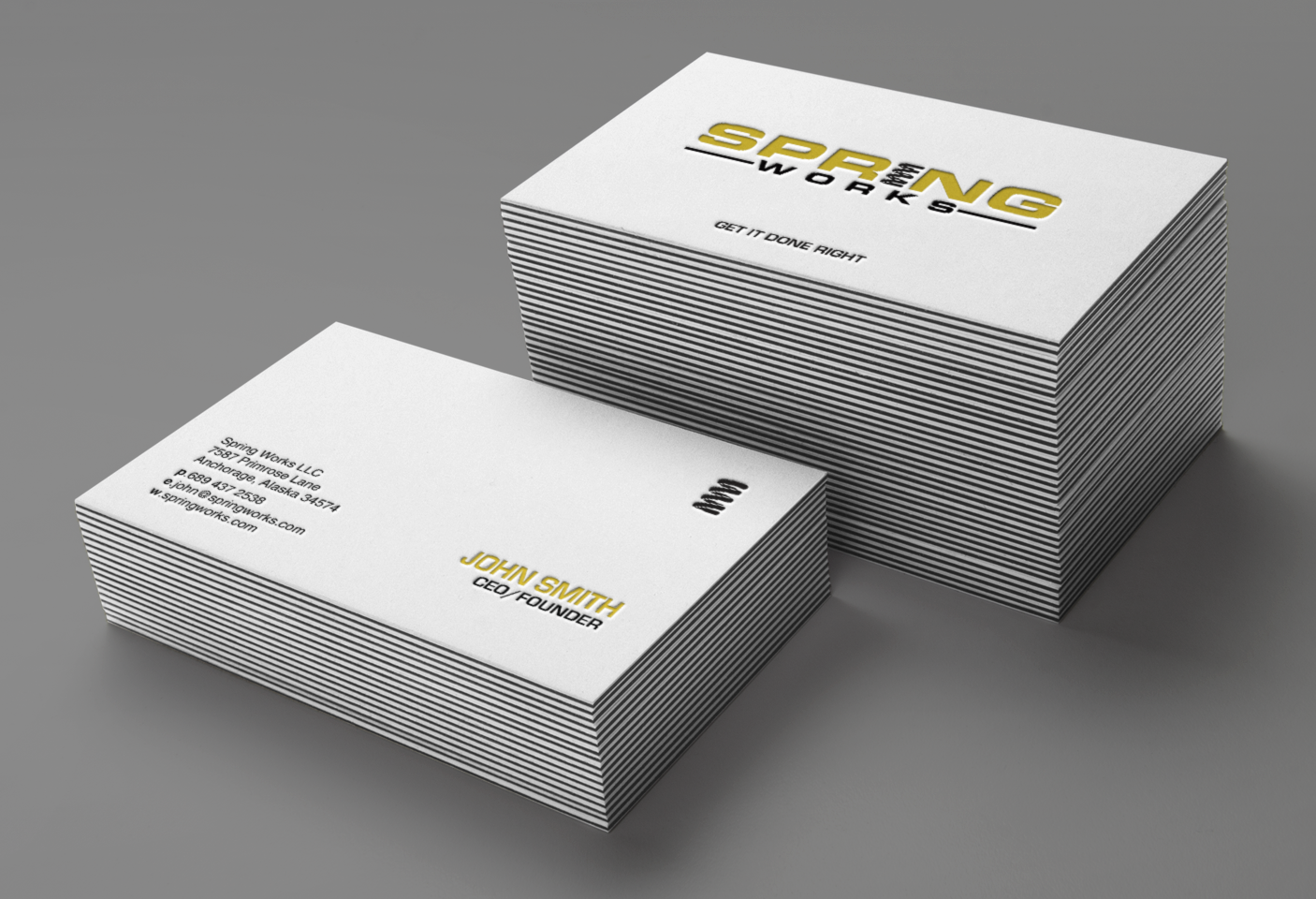 Stationery Design by chandrayaan.creative for Spring Works Inc | Design #19196255