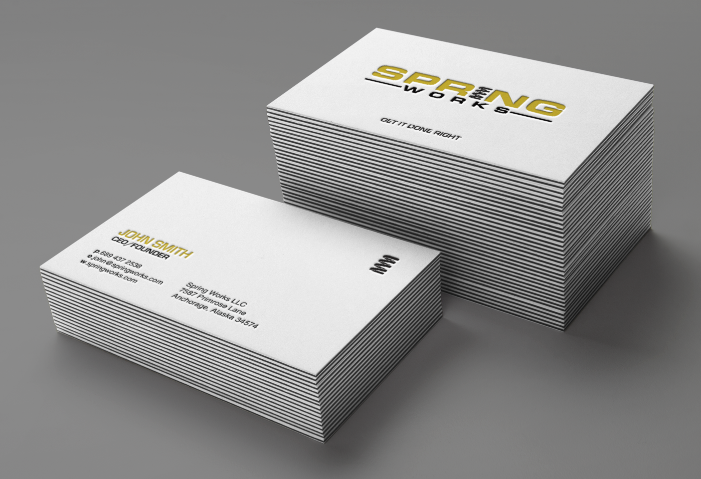 Stationery Design by chandrayaan.creative for Spring Works Inc | Design #19196257