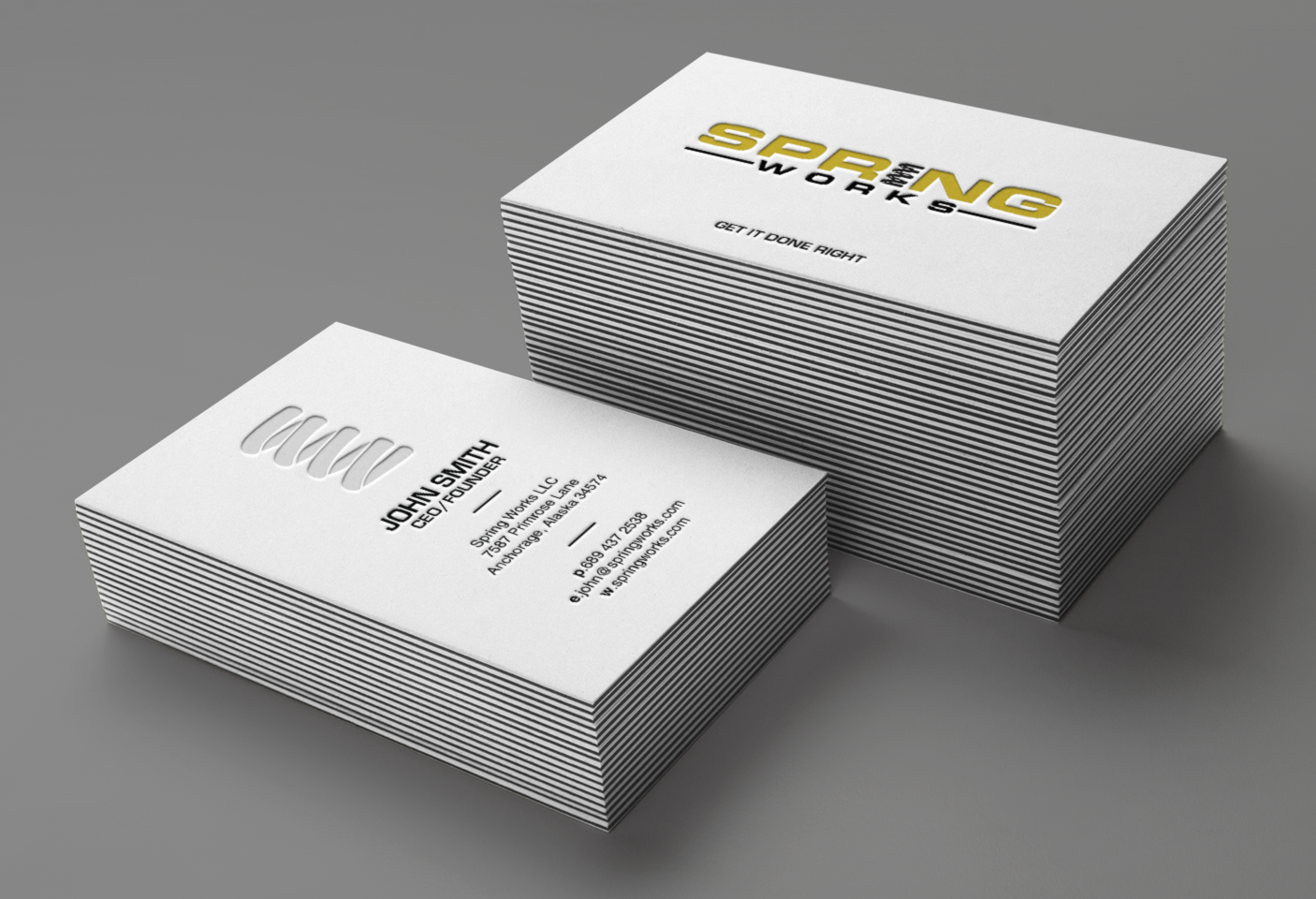 Stationery Design by chandrayaan.creative for Spring Works Inc | Design #19196263