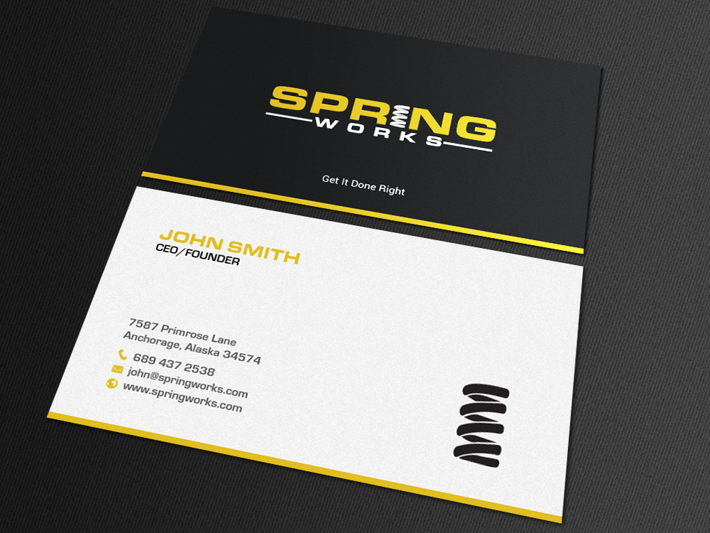 Design de Papeterie par chandrayaan.creative pour Spring Works Inc | Design #19199176