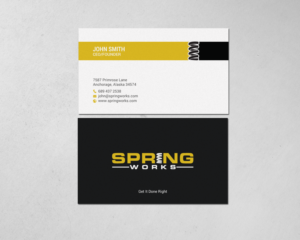 Stationery Design by chandrayaan.creative for Spring Works Inc | Design: #19199186