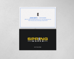 Schreibwaren-Design von chandrayaan.creative für Spring Works Inc | Design: #19199195