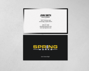 Schreibwaren-Design von chandrayaan.creative für Spring Works Inc | Design: #19199198