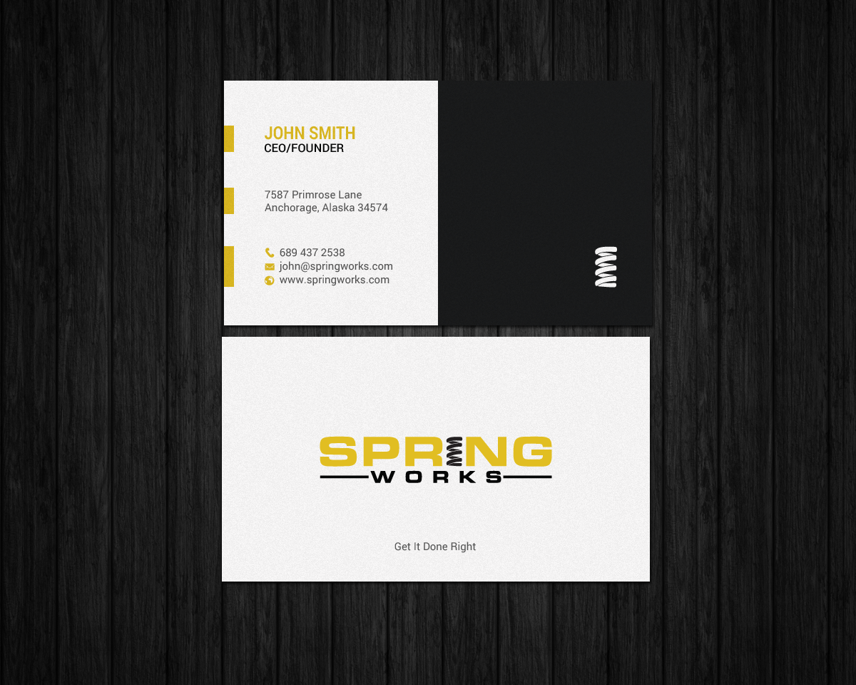 Schreibwaren-Design von chandrayaan.creative für Spring Works Inc | Design #19199202