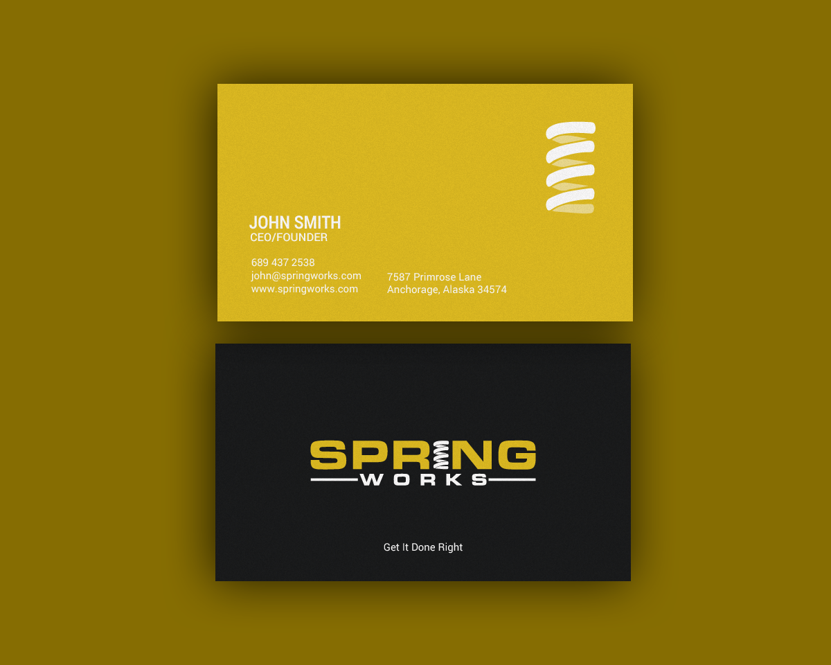 Schreibwaren-Design von chandrayaan.creative für Spring Works Inc | Design #19199205