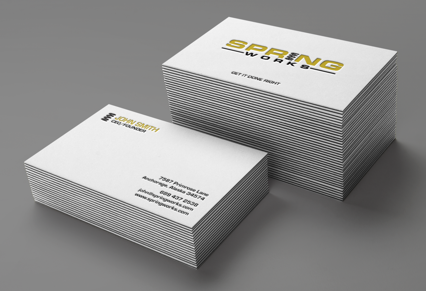 Schreibwaren-Design von chandrayaan.creative für Spring Works Inc | Design #19199206