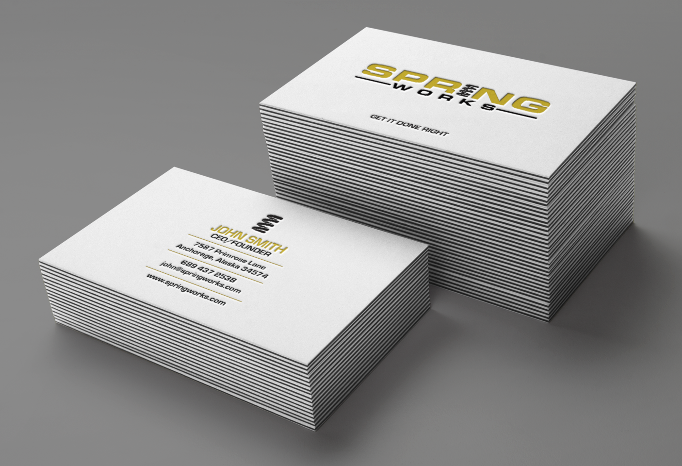 Schreibwaren-Design von chandrayaan.creative für Spring Works Inc | Design #19199207