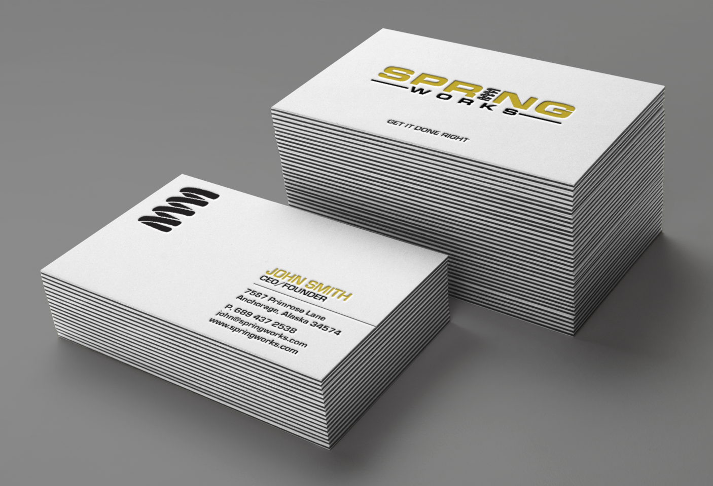 Schreibwaren-Design von chandrayaan.creative für Spring Works Inc | Design #19199209