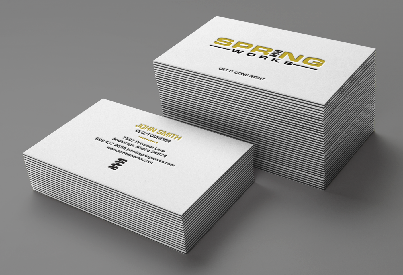 Schreibwaren-Design von chandrayaan.creative für Spring Works Inc | Design #19199213