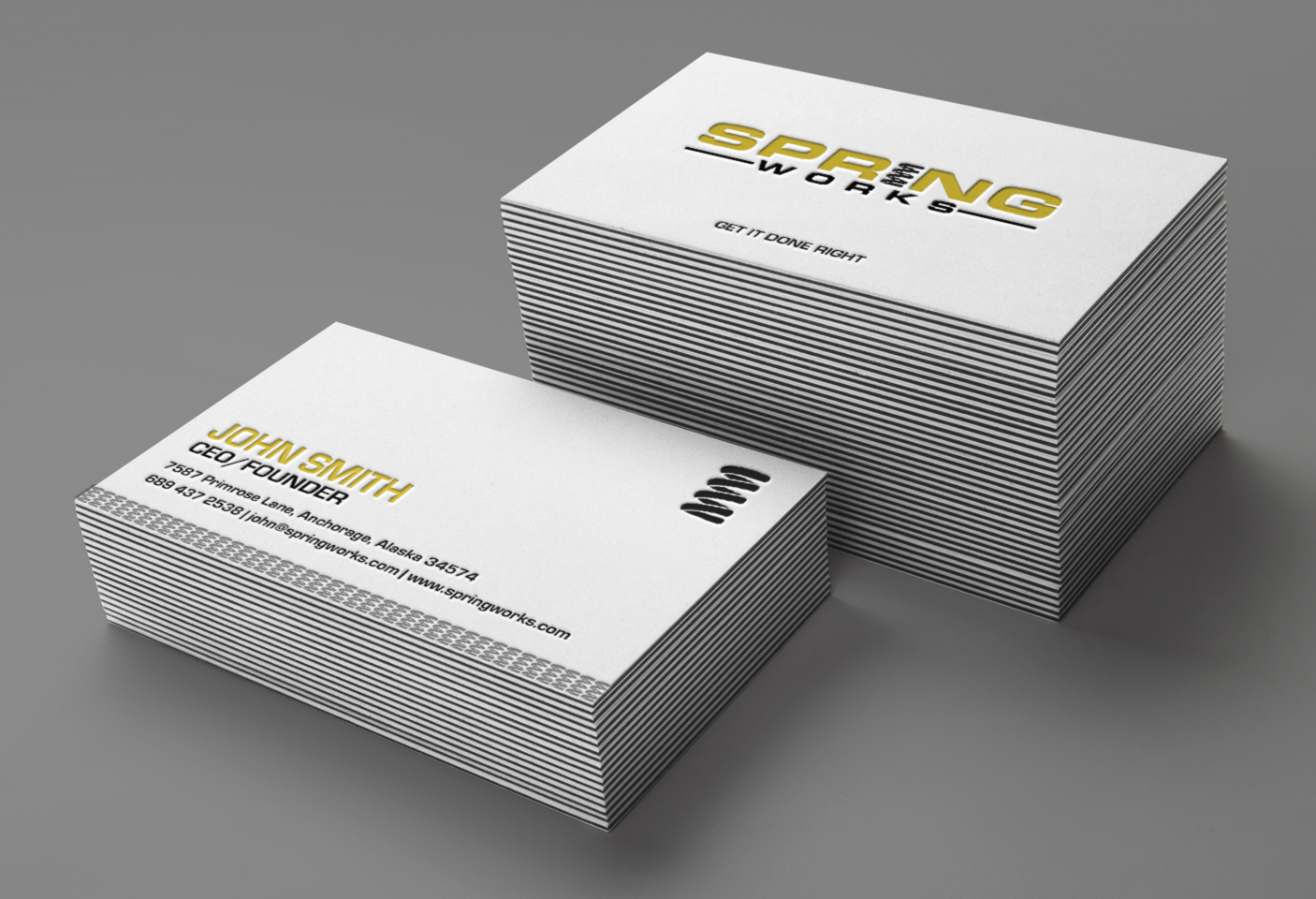 Schreibwaren-Design von chandrayaan.creative für Spring Works Inc | Design #19201178