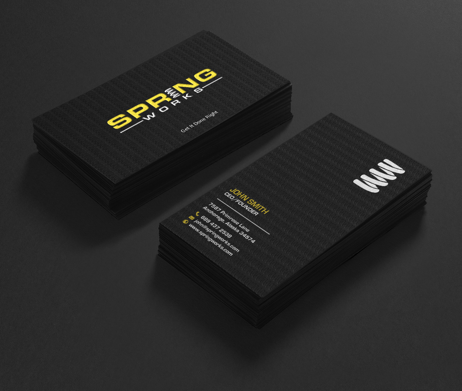 Schreibwaren-Design von chandrayaan.creative für Spring Works Inc | Design #19201179