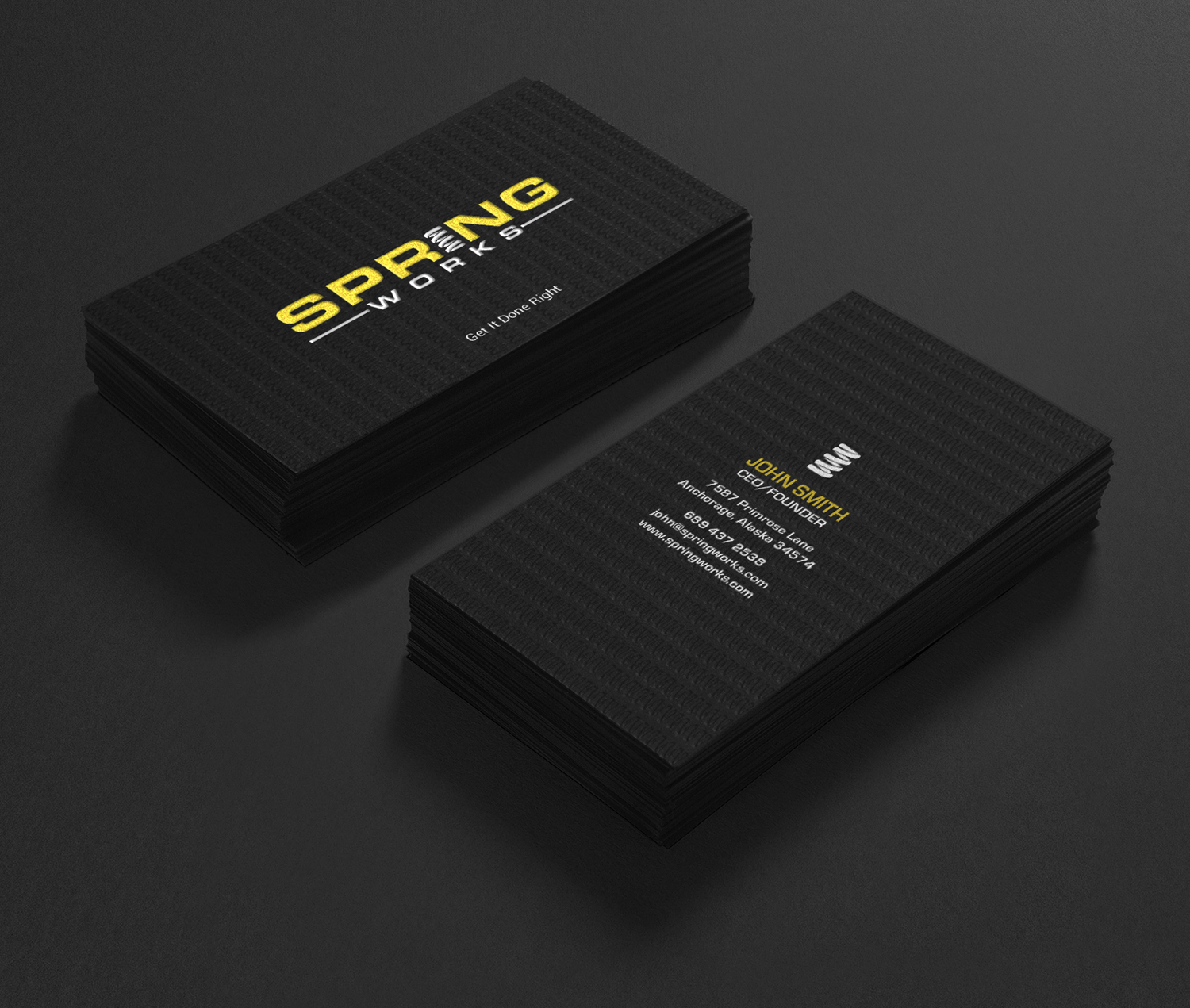 Schreibwaren-Design von chandrayaan.creative für Spring Works Inc | Design #19201182