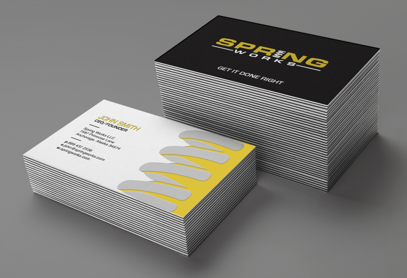 Schreibwaren-Design von chandrayaan.creative für Spring Works Inc | Design #19208641