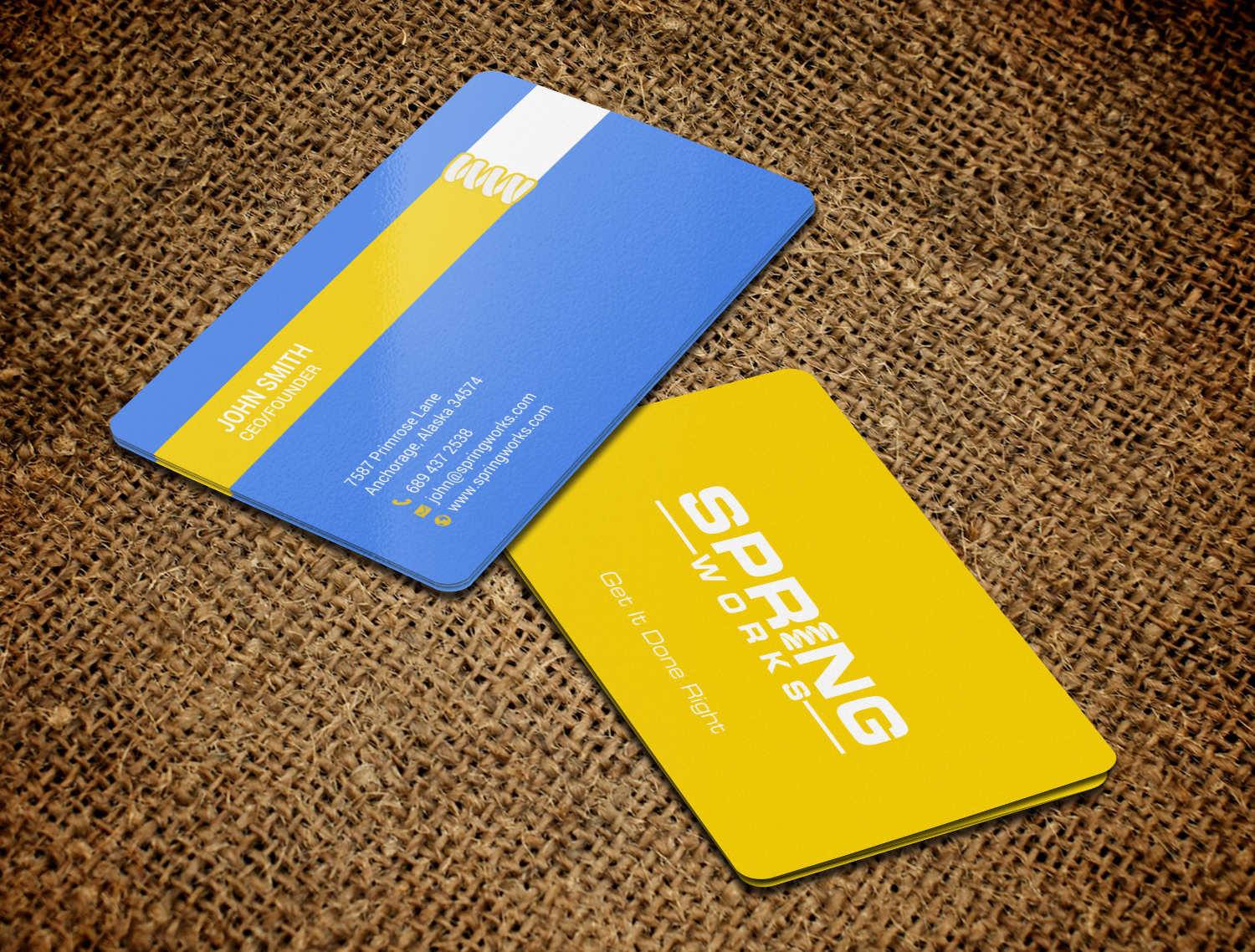 Schreibwaren-Design von chandrayaan.creative für Spring Works Inc | Design #19208642