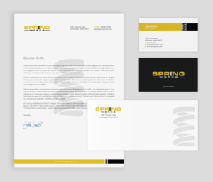 Schreibwaren-Design von chandrayaan.creative für Spring Works Inc | Design: #19209244