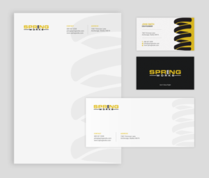 Schreibwaren-Design von chandrayaan.creative für Spring Works Inc | Design: #19211108