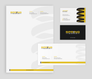 Schreibwaren-Design von chandrayaan.creative für Spring Works Inc | Design: #19211109
