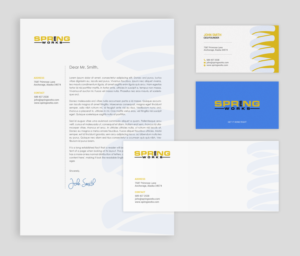 Schreibwaren-Design von chandrayaan.creative für Spring Works Inc | Design: #19211110