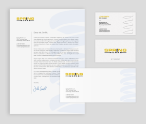 Schreibwaren-Design von chandrayaan.creative für Spring Works Inc | Design: #19211111
