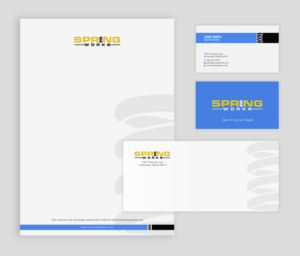 Stationery Design by chandrayaan.creative for Spring Works Inc | Design: #19218535