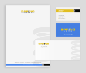 Schreibwaren-Design von chandrayaan.creative für Spring Works Inc | Design: #19218744