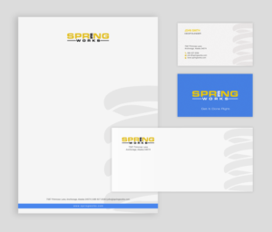 Stationery Design by chandrayaan.creative for Spring Works Inc | Design: #19220184