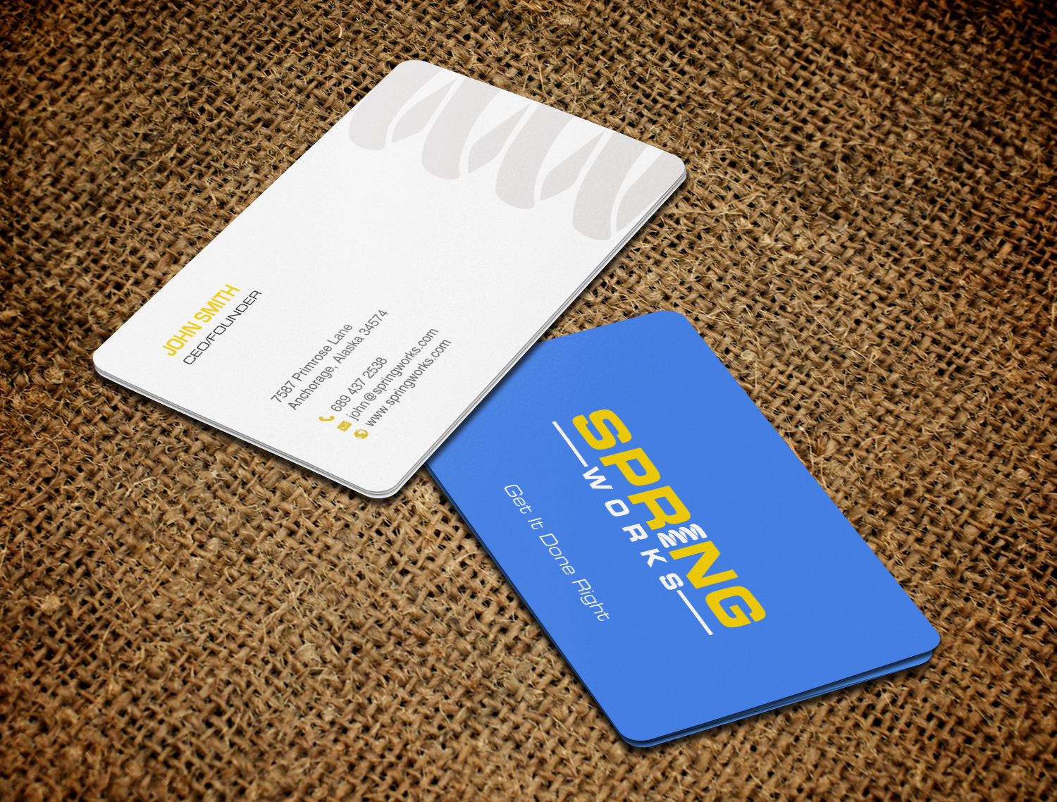Schreibwaren-Design von chandrayaan.creative für Spring Works Inc | Design #19223734