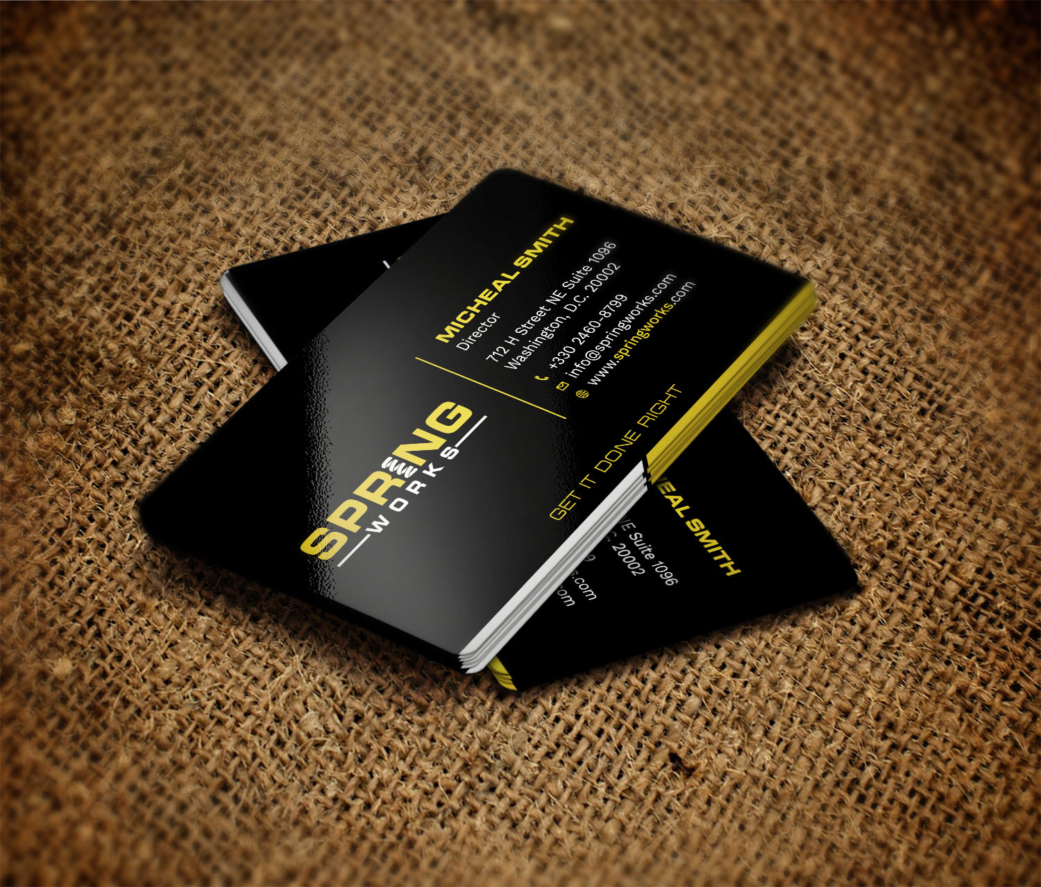 Design de Papeterie par Tripti Ranjan Gain pour Spring Works Inc | Design #19227155