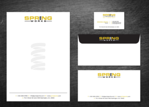 Schreibwaren-Design von Tripti Ranjan Gain für Spring Works Inc | Design: #19227163