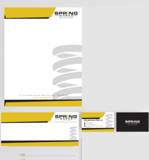 Design de Papeterie par Mike Rosales (@mrdzyn) pour Spring Works Inc | Design #19225066