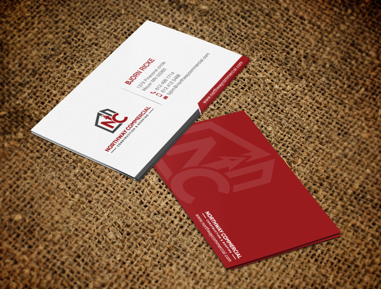 Business Card Design by chandrayaan.creative for this project | Design #19196220